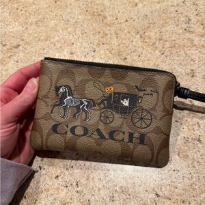 Coach Halloween Wristlet
